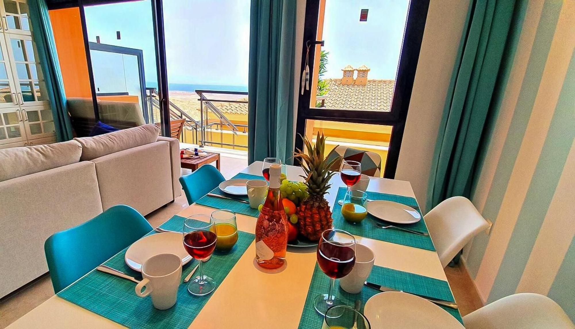 Appartement Panorama Blue à Caleta de Fuste Extérieur photo